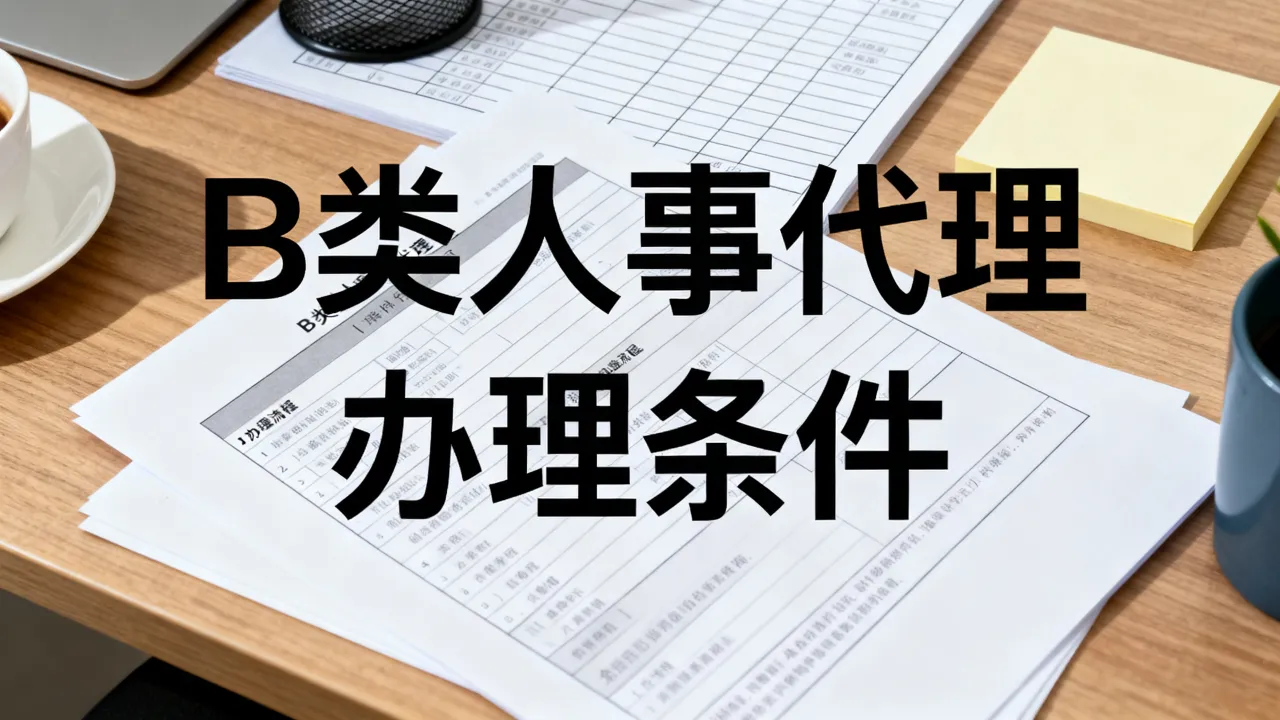 B类人事代理是什么,办理需要哪些条件和流程?-图2 B类人事代理是什么,办理需要哪些条件和流程?-图2