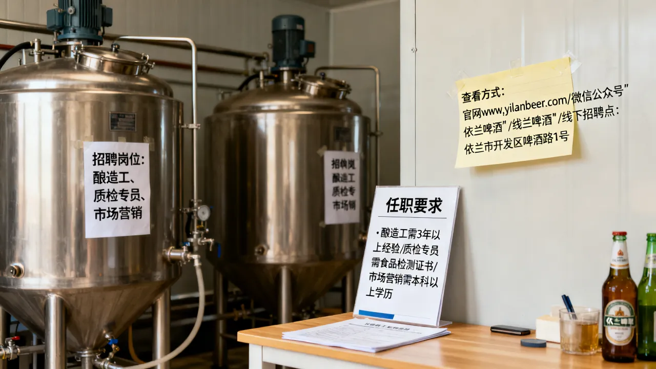依兰啤酒厂招聘信息在哪里可以看?最新招聘岗位有哪些要求?