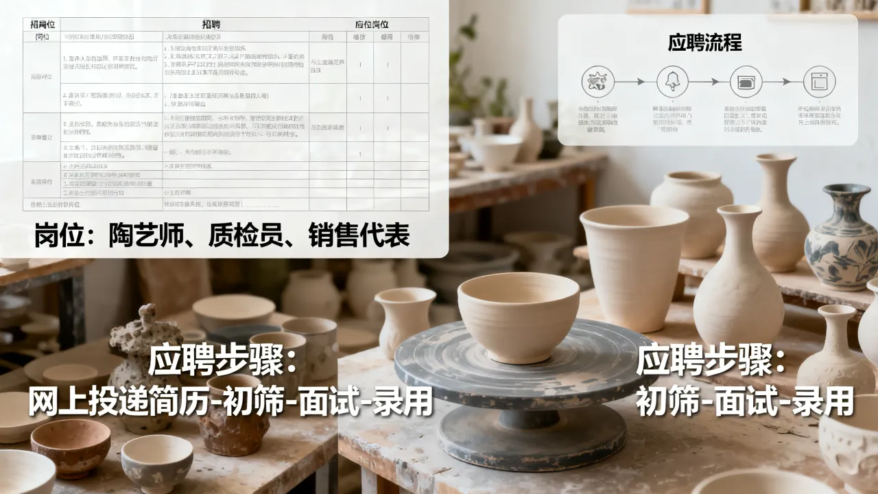 新街陶瓷招聘信息有哪些岗位,怎样应聘新街陶瓷工作?-图3 新街陶瓷招聘信息有哪些岗位,怎样应聘新街陶瓷工作?-图3