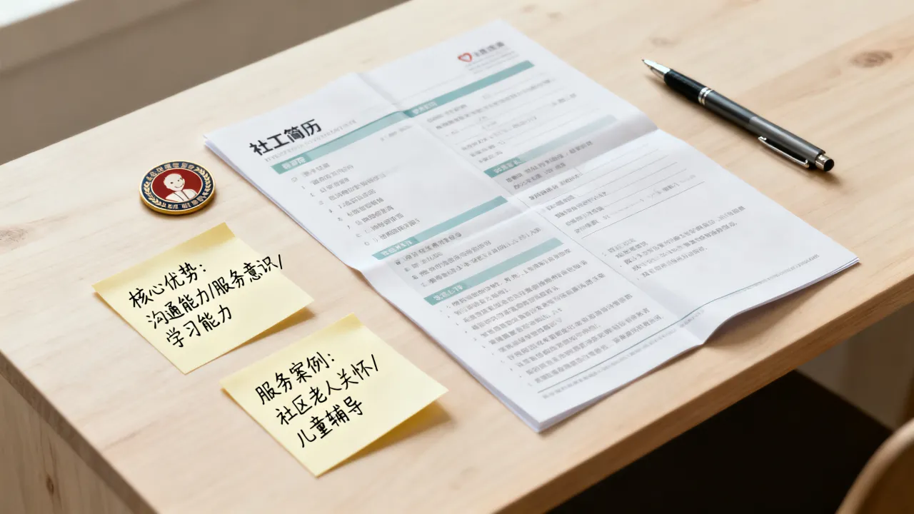 社会工简历怎么写?无经验社工求职如何突出核心优势?-图2 社会工简历怎么写?无经验社工求职如何突出核心优势?-图2
