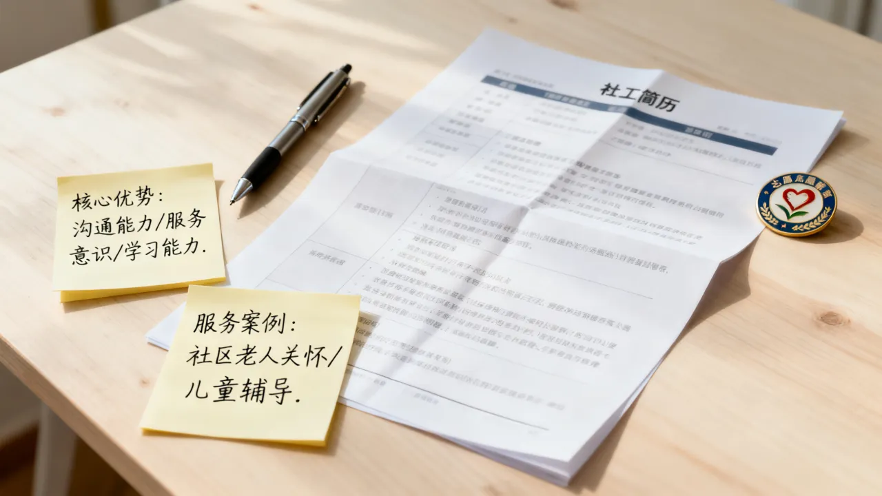 社会工简历怎么写?无经验社工求职如何突出核心优势?-图3 社会工简历怎么写?无经验社工求职如何突出核心优势?-图3