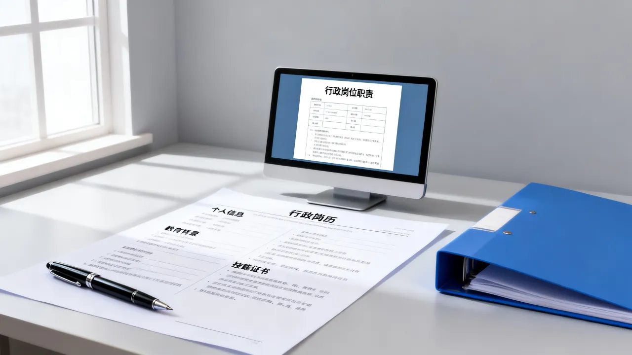 公司行政简历怎么写,没有工作经验如何写行政简历