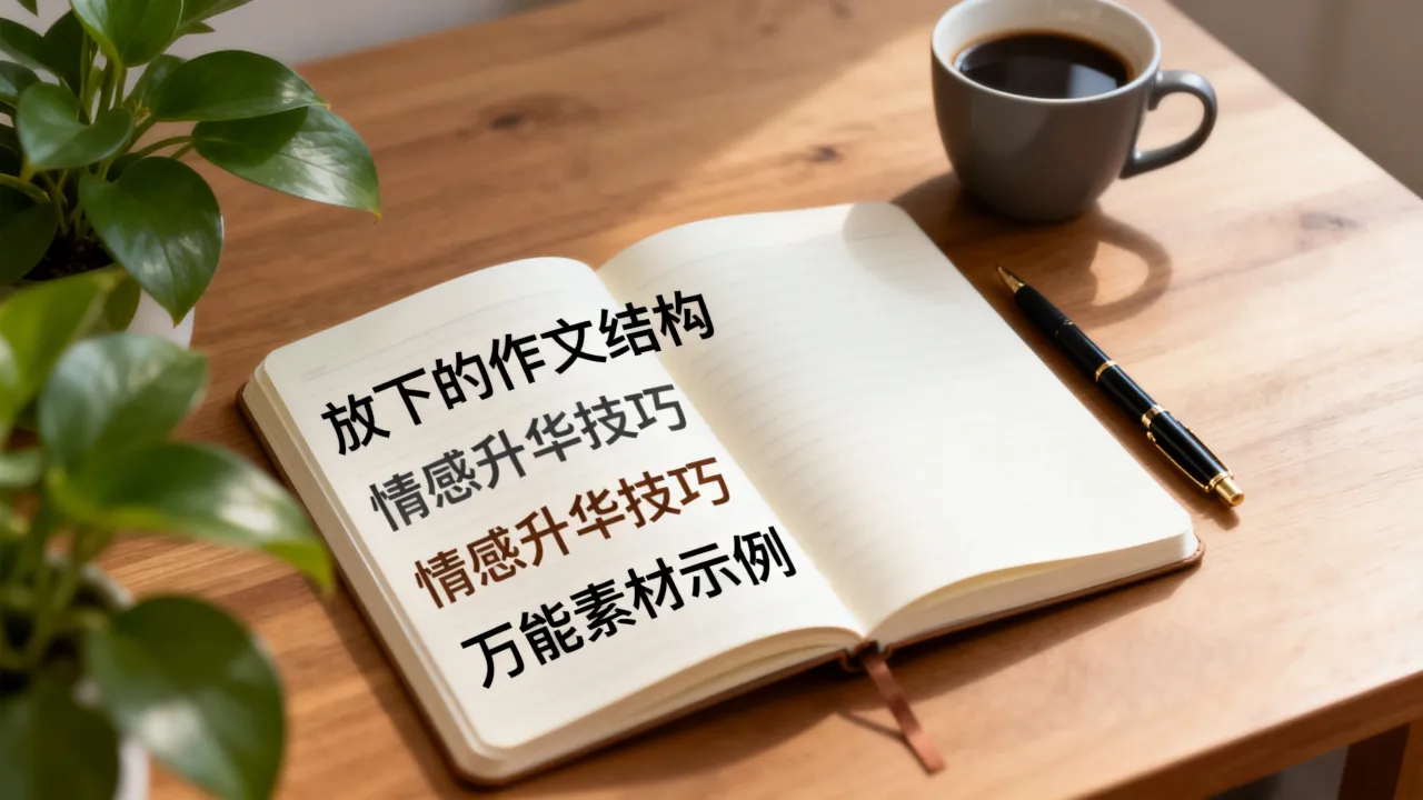 放下的作文怎么写,有哪些高分写作技巧和万能素材?-图3 放下的作文怎么写,有哪些高分写作技巧和万能素材?-图3
