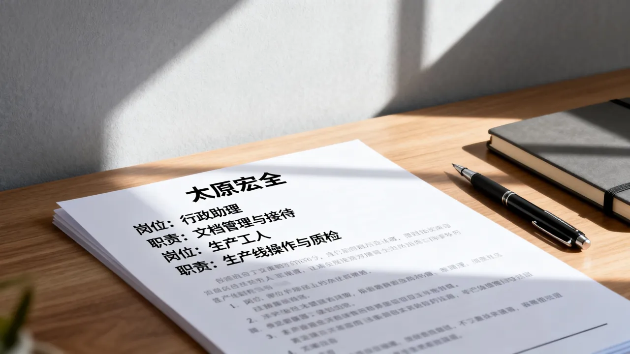 太原宏全招聘信息靠谱吗?,太原宏全招聘有哪些岗位-图3 太原宏全招聘信息靠谱吗?,太原宏全招聘有哪些岗位-图3