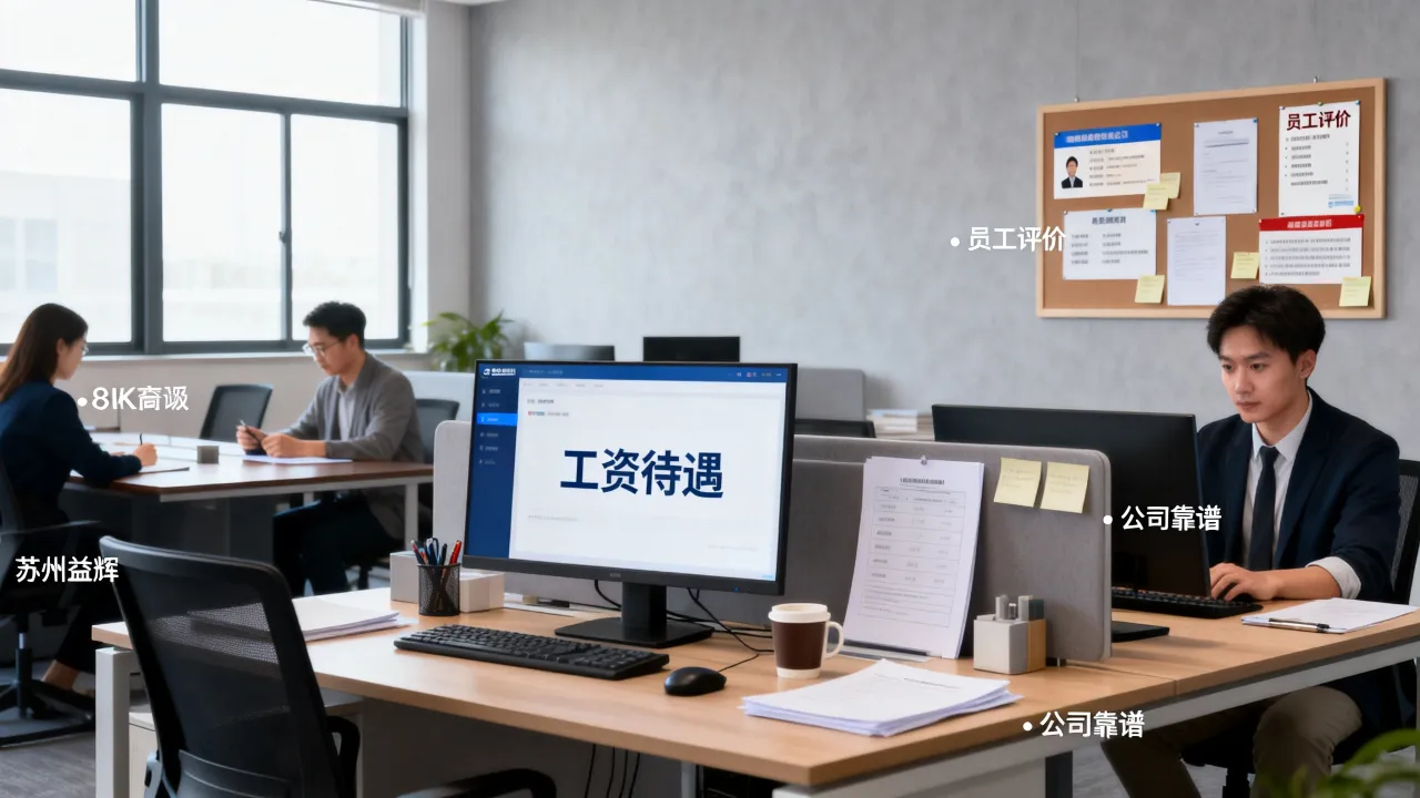 苏州益辉科技怎么样,苏州益辉科技公司靠谱吗工资待遇怎么样?