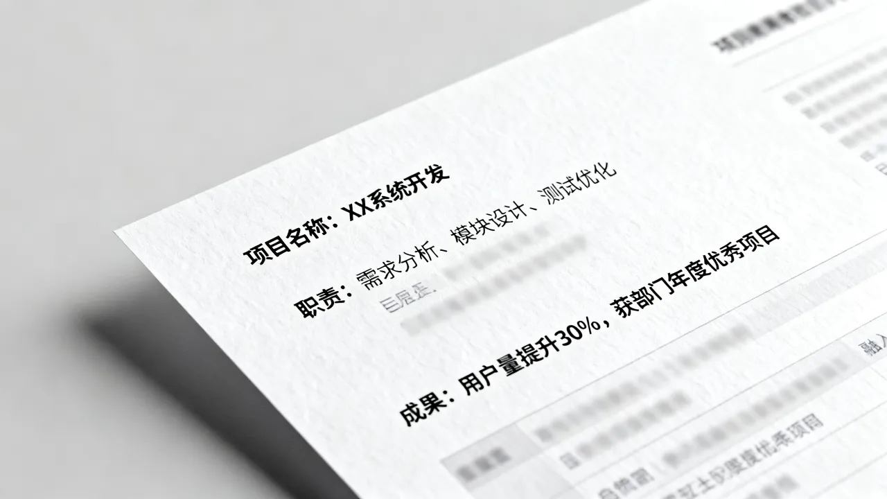 简历的项目经验怎么写，简历项目经验如何描述才能吸引HR？-图3