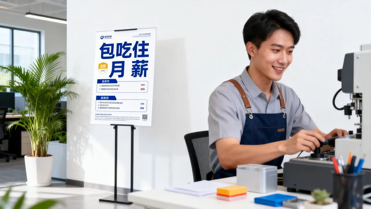 厦门翔安冠捷招聘靠谱吗，包吃住月薪多少钱？-图2