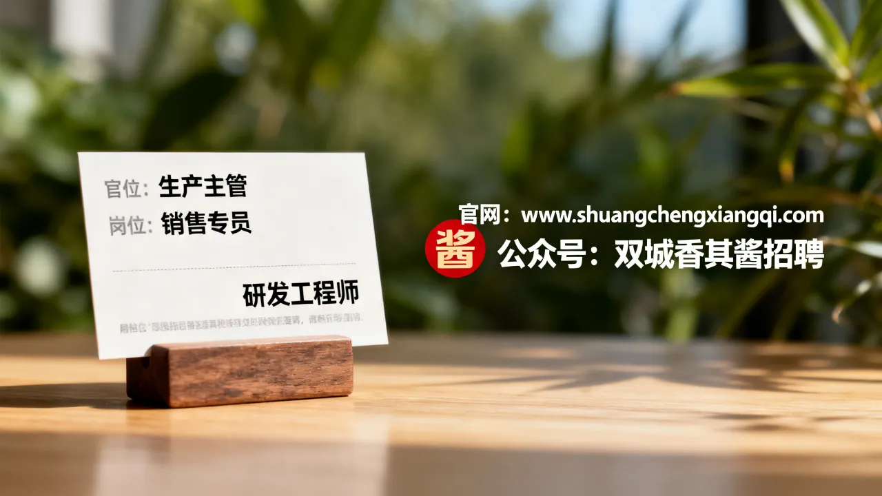 双城香其酱招聘有哪些岗位,双城香其酱招聘最新信息在哪看