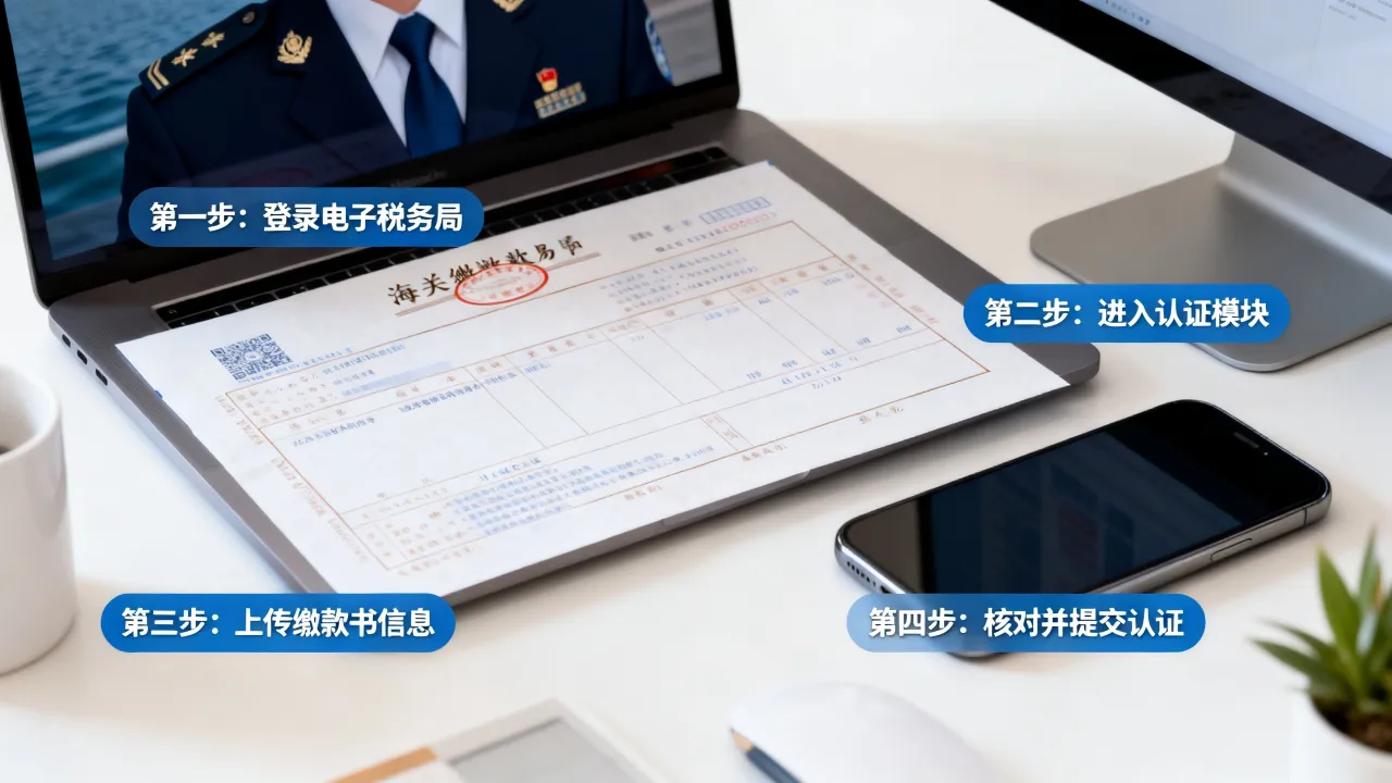 海关缴款书如何认证,海关缴款书认证流程及抵扣期限怎么操作?