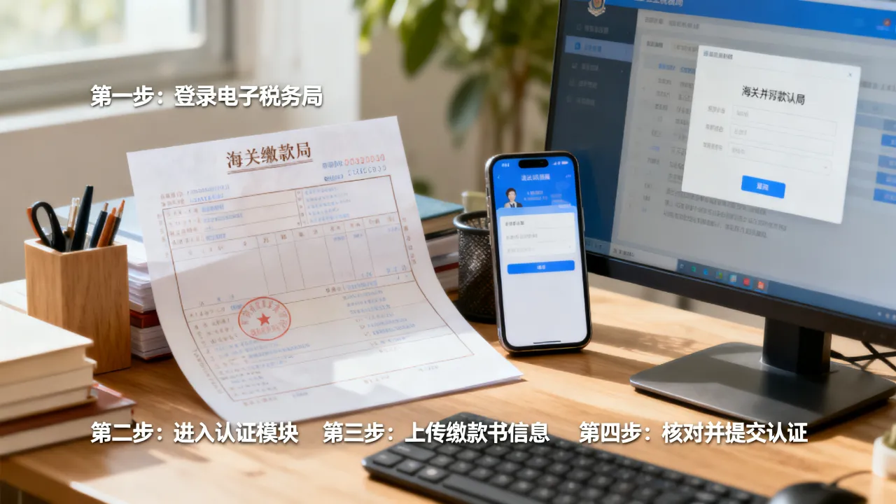 海关缴款书如何认证,海关缴款书认证流程及抵扣期限怎么操作?-图2 海关缴款书如何认证,海关缴款书认证流程及抵扣期限怎么操作?-图2