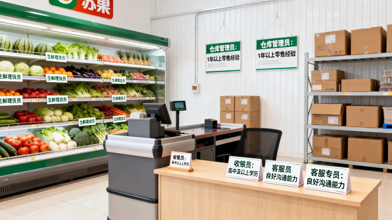 苏果超市有限公司招聘有哪些岗位,苏果超市招聘条件要求高吗