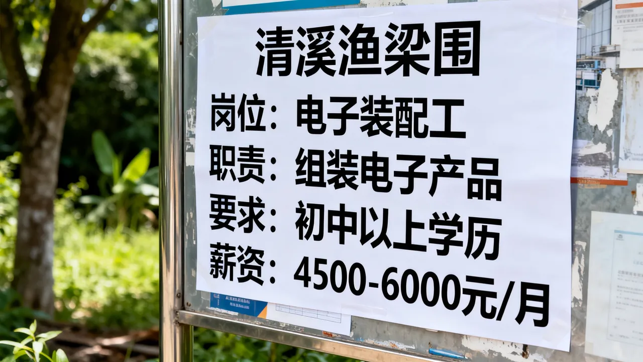 清溪渔梁围招聘信息有哪些?清溪渔梁围招工最新招聘岗位怎么样-图2 清溪渔梁围招聘信息有哪些?清溪渔梁围招工最新招聘岗位怎么样-图2