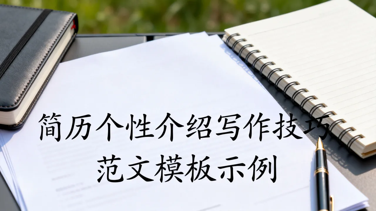 简历个性介绍怎么写，简历个性介绍范文模板有哪些