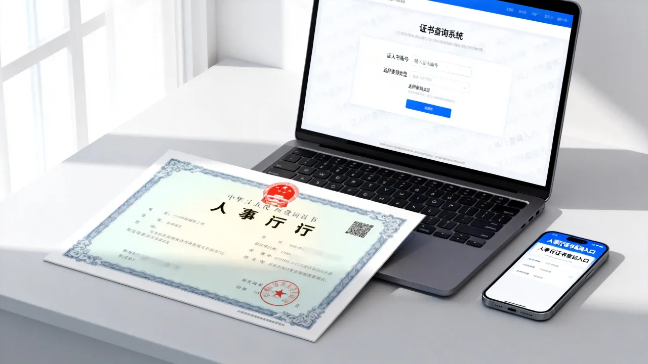 人事厅证书怎么查询?人事厅证书查询系统官方入口