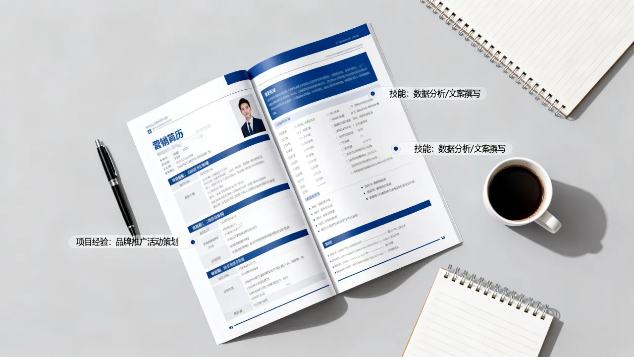 营销工作简历怎么写才能吸引HR，营销简历自我评价怎么写-图3