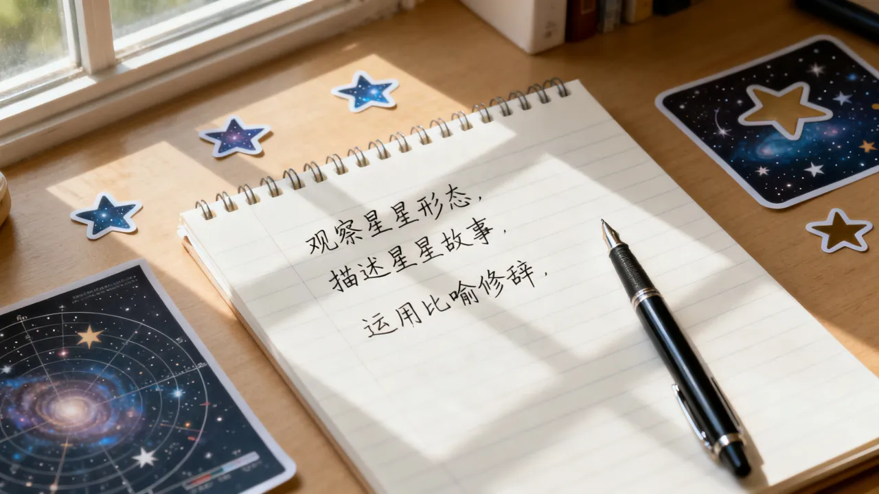星星作文怎么写才能得高分,写星星作文有哪些技巧-图2 星星作文怎么写才能得高分,写星星作文有哪些技巧-图2
