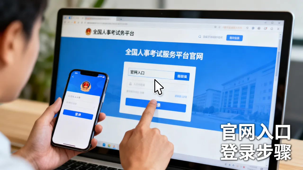 全国考试人事服务平台官网入口在哪,全国人事考试服务平台怎么登录