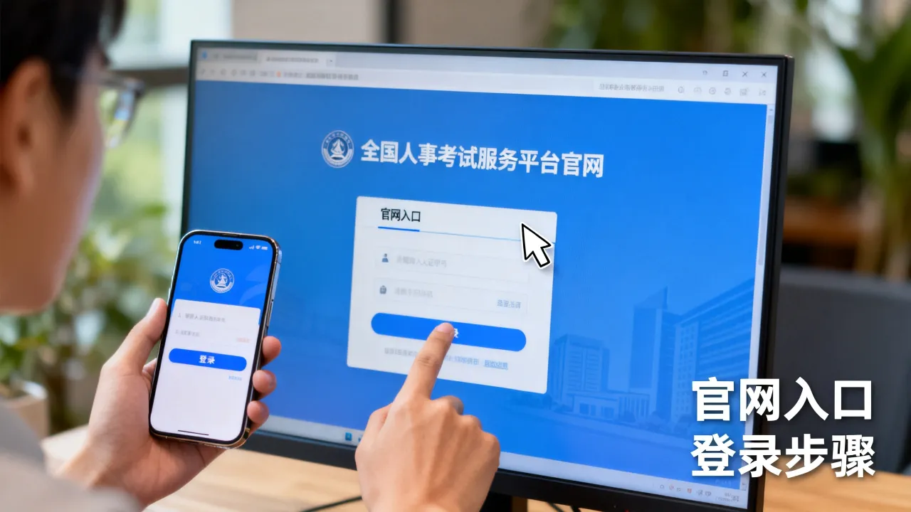全国考试人事服务平台官网入口在哪,全国人事考试服务平台怎么登录-图2 全国考试人事服务平台官网入口在哪,全国人事考试服务平台怎么登录-图2