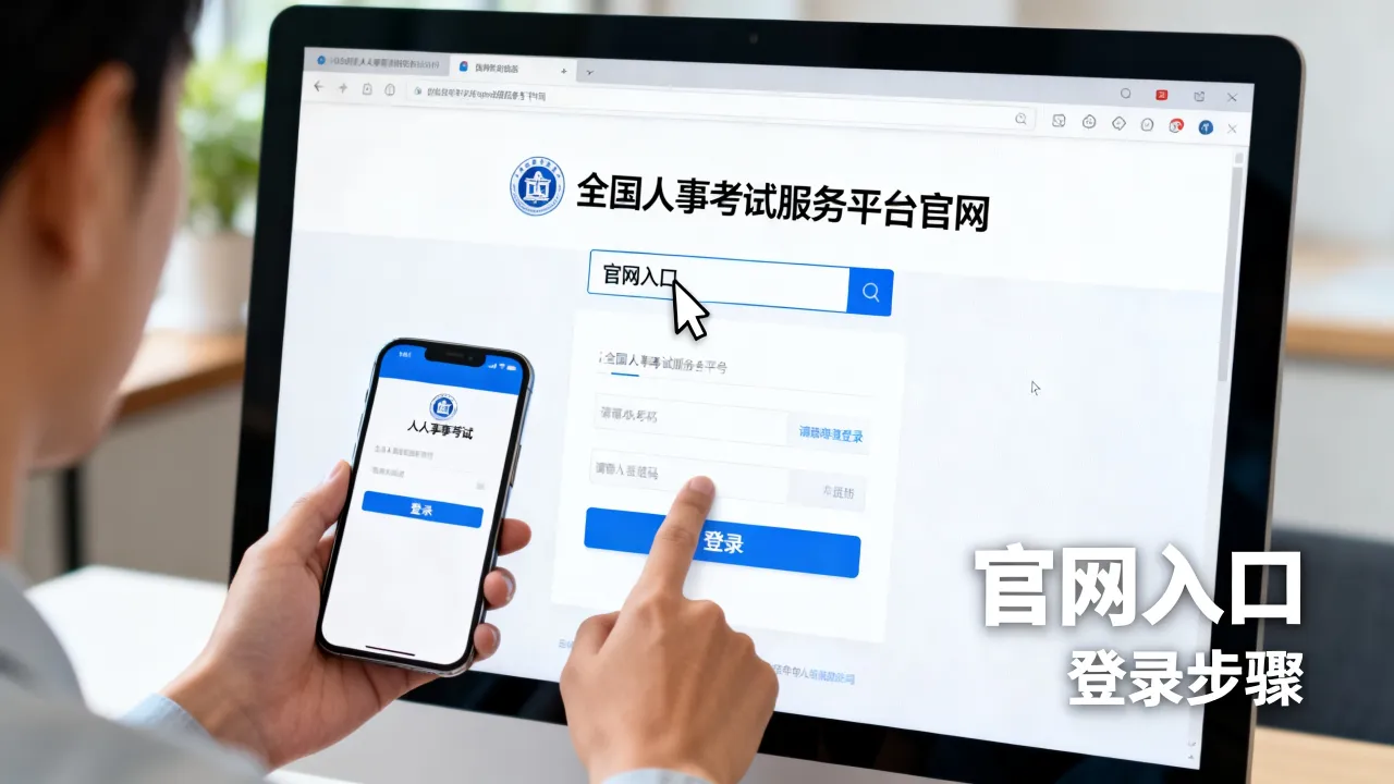 全国考试人事服务平台官网入口在哪,全国人事考试服务平台怎么登录-图3 全国考试人事服务平台官网入口在哪,全国人事考试服务平台怎么登录-图3
