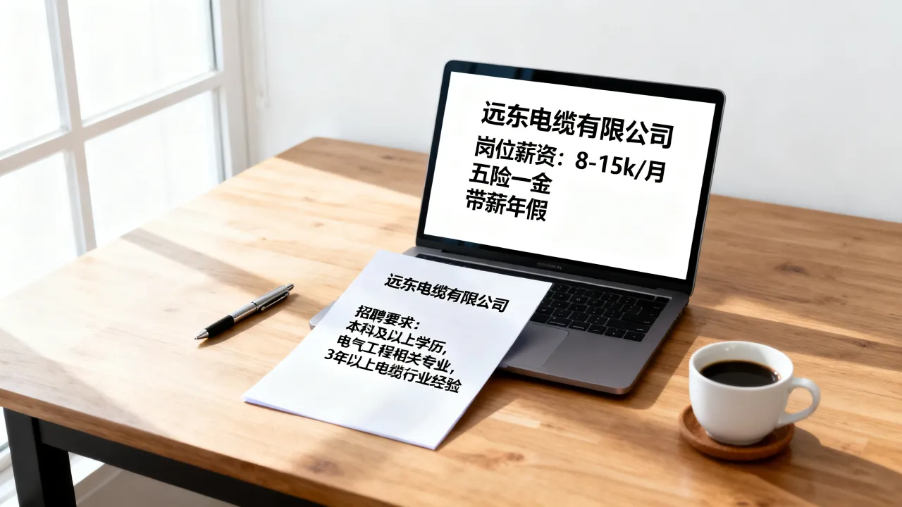 远东电缆有限公司招聘要求是什么，远东电缆招聘岗位薪资如何