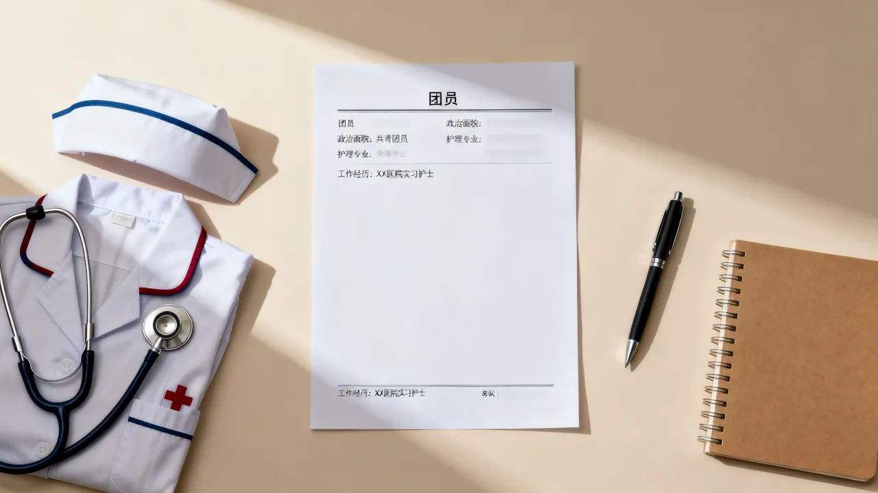 团员护士简历怎么写,护士简历团员政治面貌怎么写