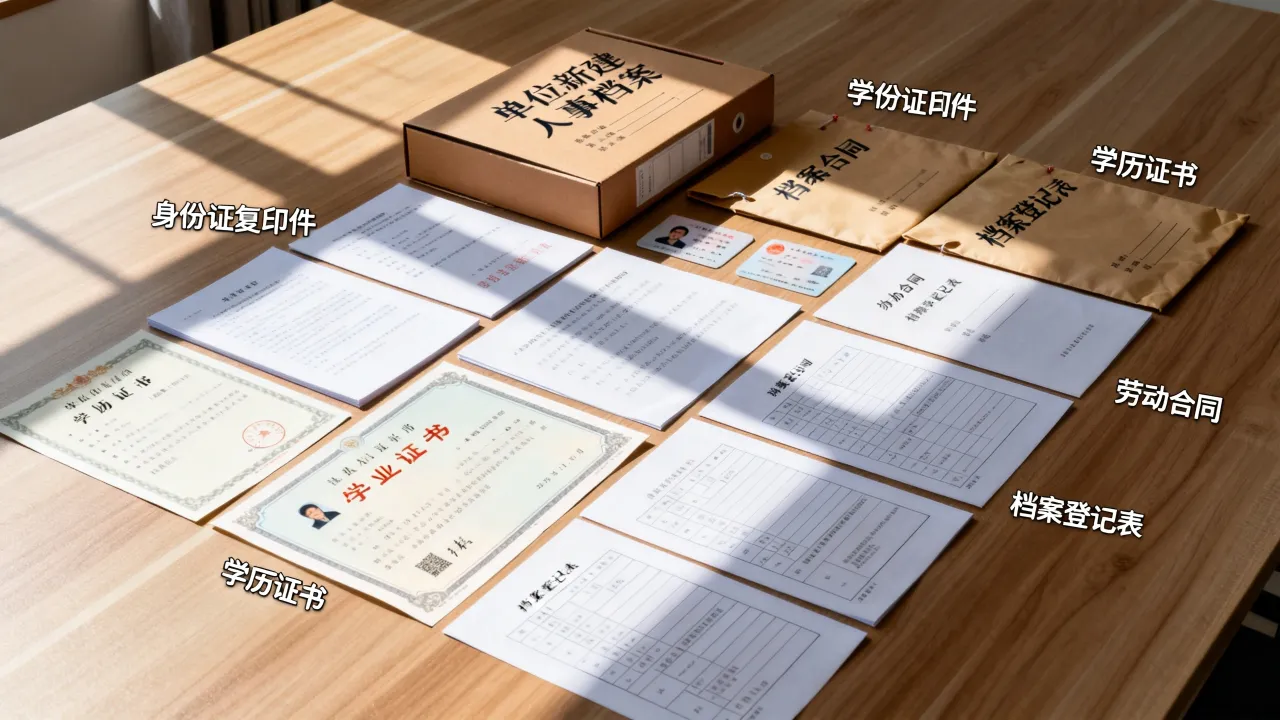 单位新建人事档案需要什么材料,人事档案怎么建-图2 单位新建人事档案需要什么材料,人事档案怎么建-图2