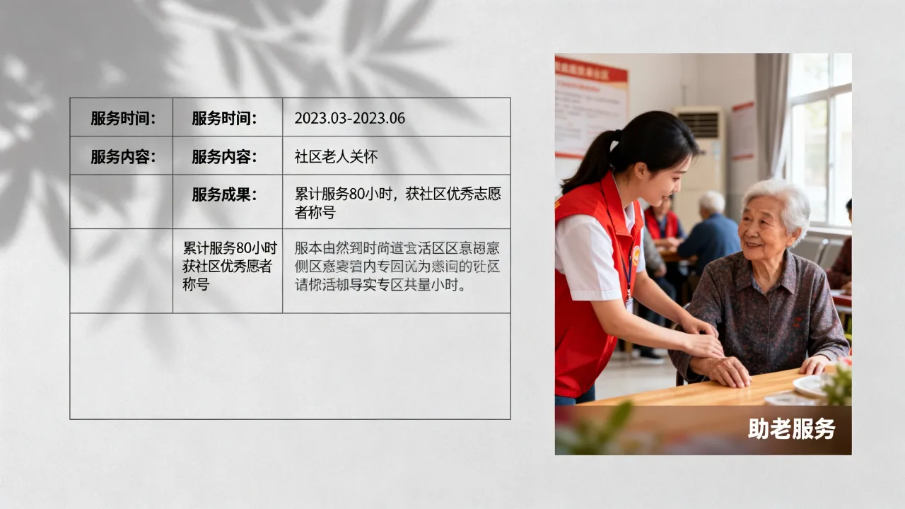 志愿服务简历怎么填写,志愿经历怎么写更出彩?