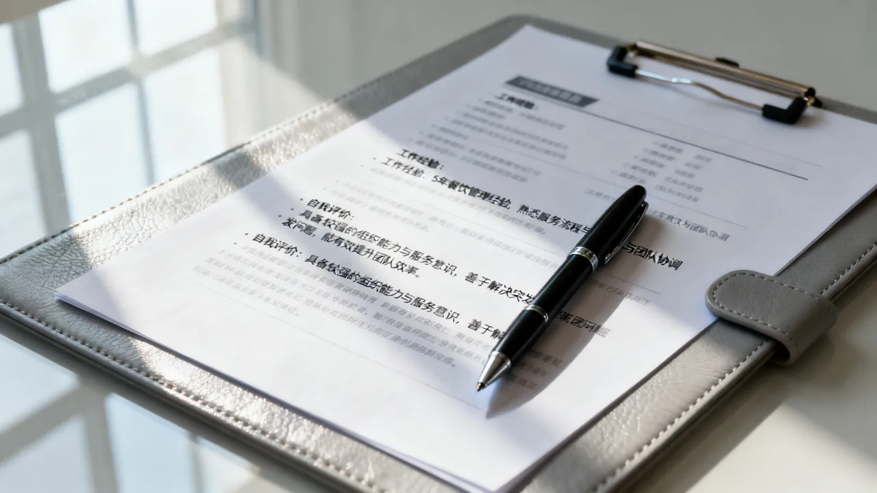 应聘领班怎么写简历,领班简历的自我评价怎么写-图2 应聘领班怎么写简历,领班简历的自我评价怎么写-图2