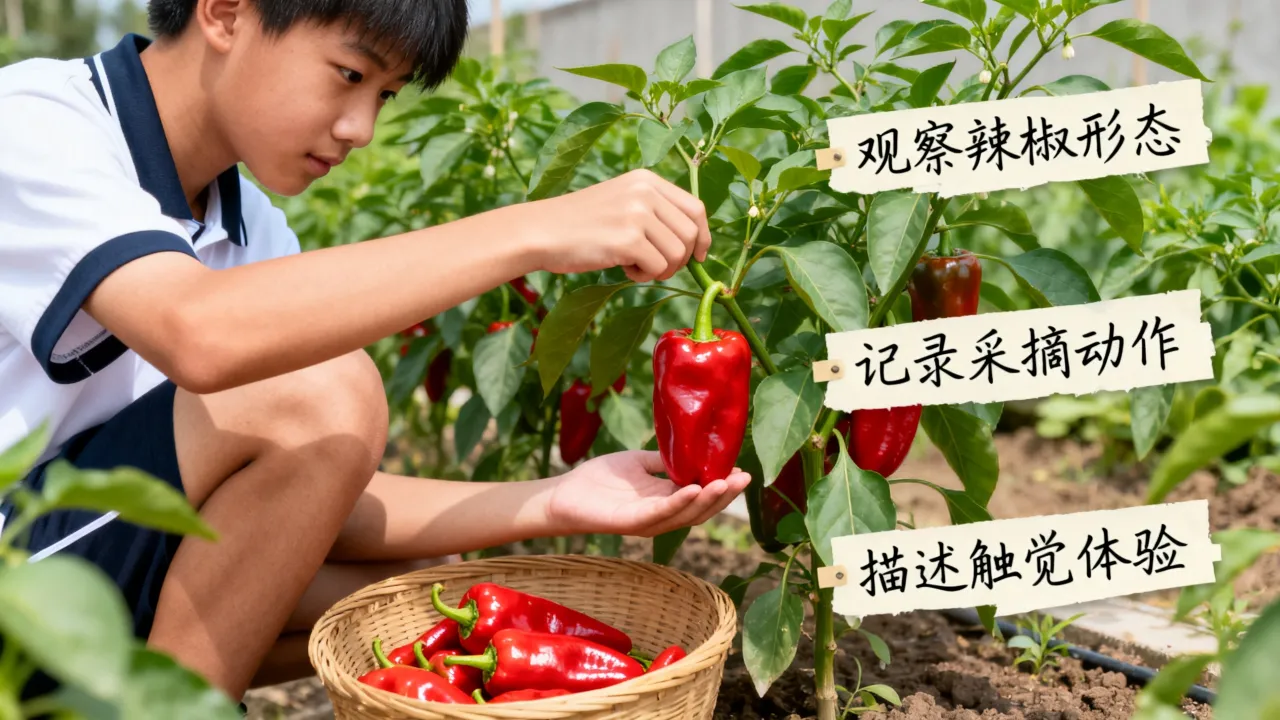 作文摘辣椒怎么写,摘辣椒作文的写作方法有哪些?