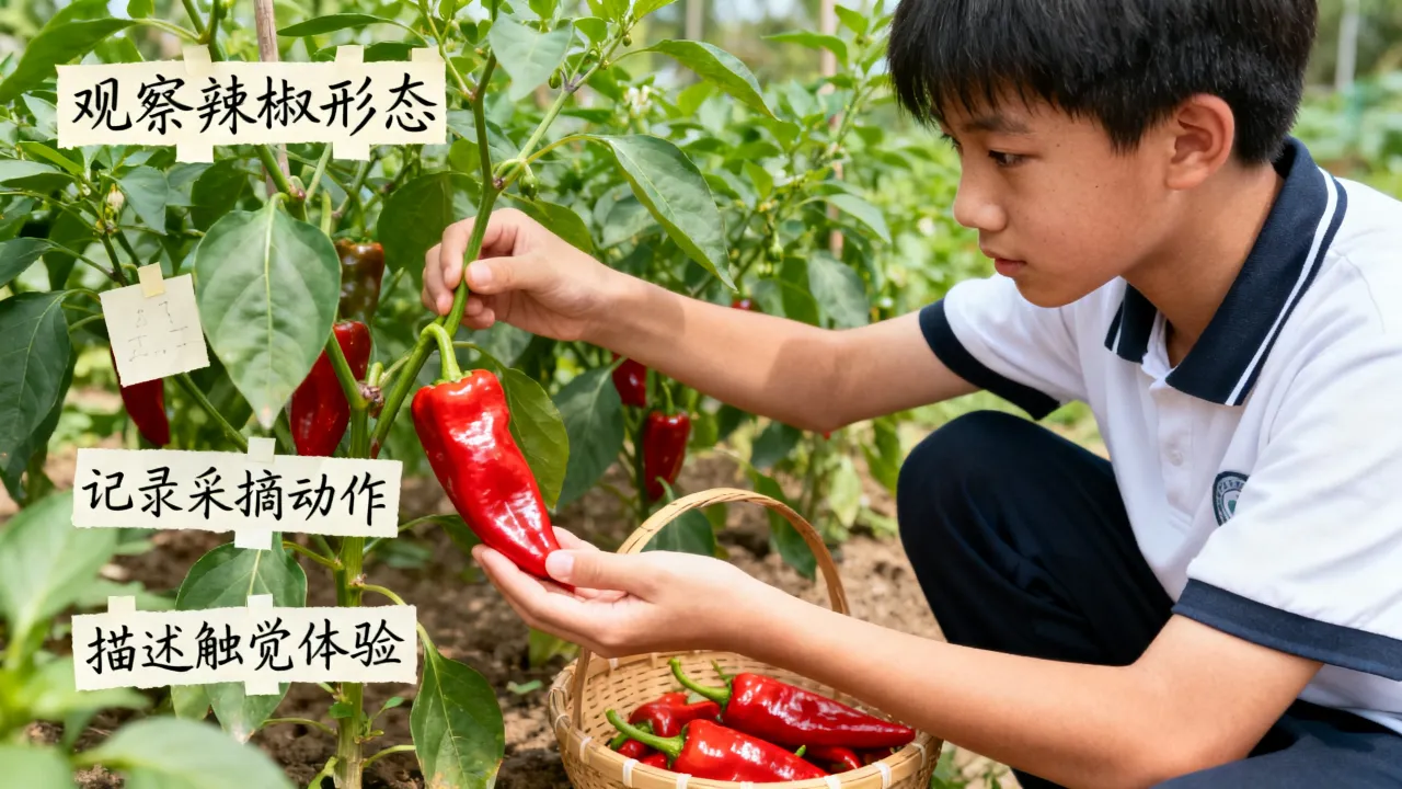 作文摘辣椒怎么写，摘辣椒作文的写作方法有哪些？-图3