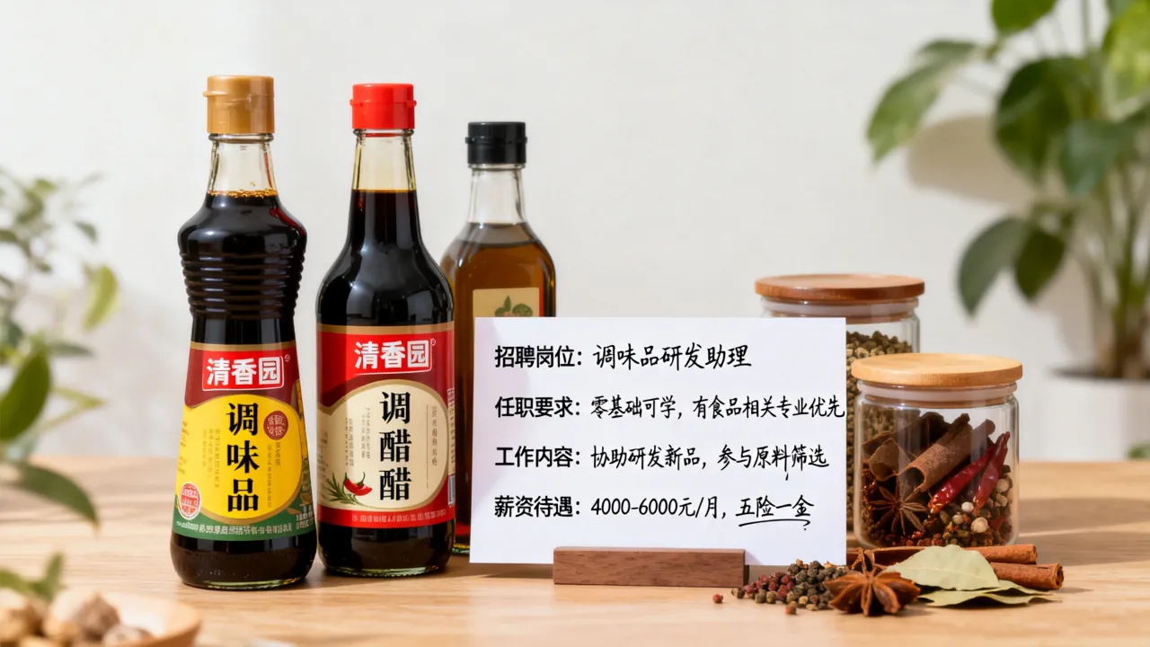 清香园调味品招聘条件有哪些？零基础入职要求，-图2
