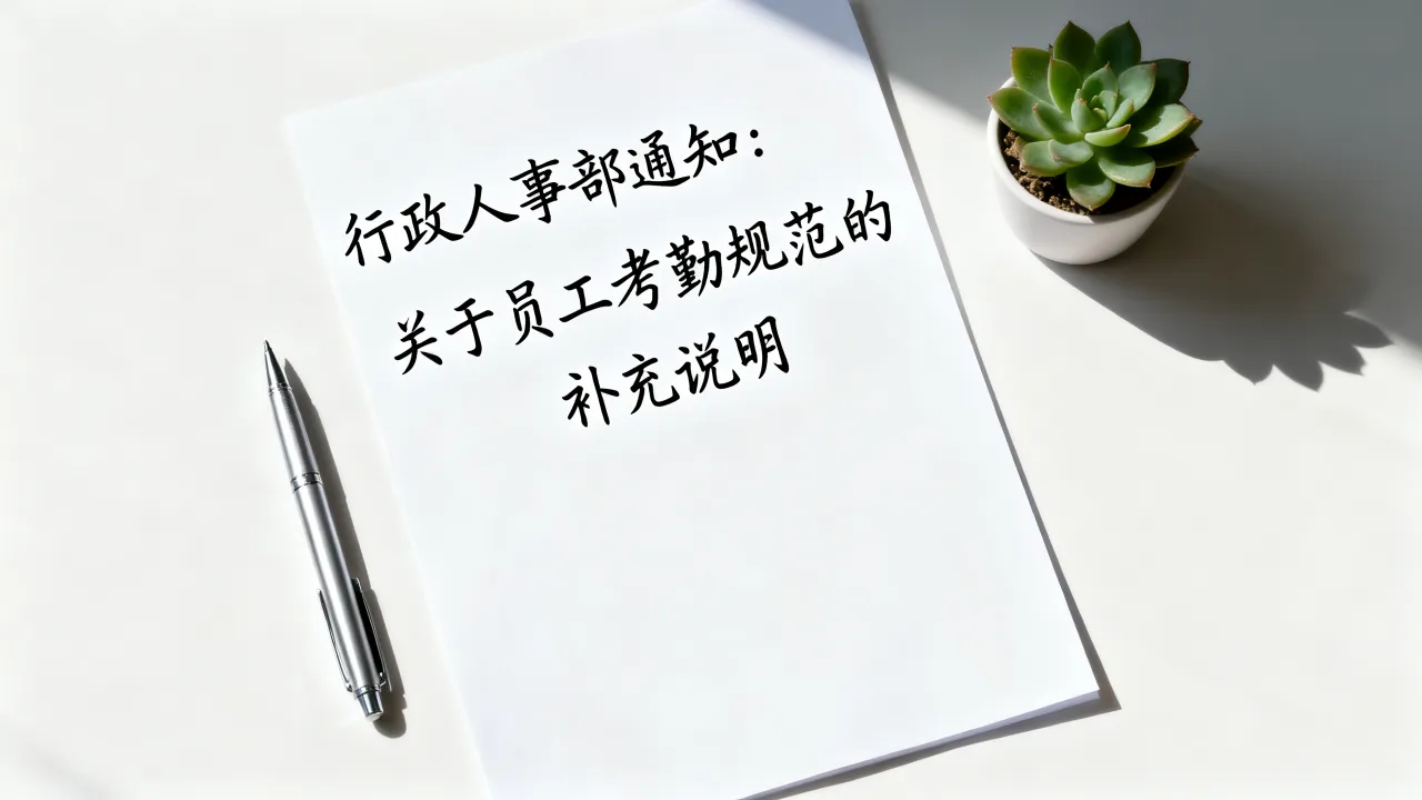 行政人事部通知怎么写?行政人事部通知模板范文