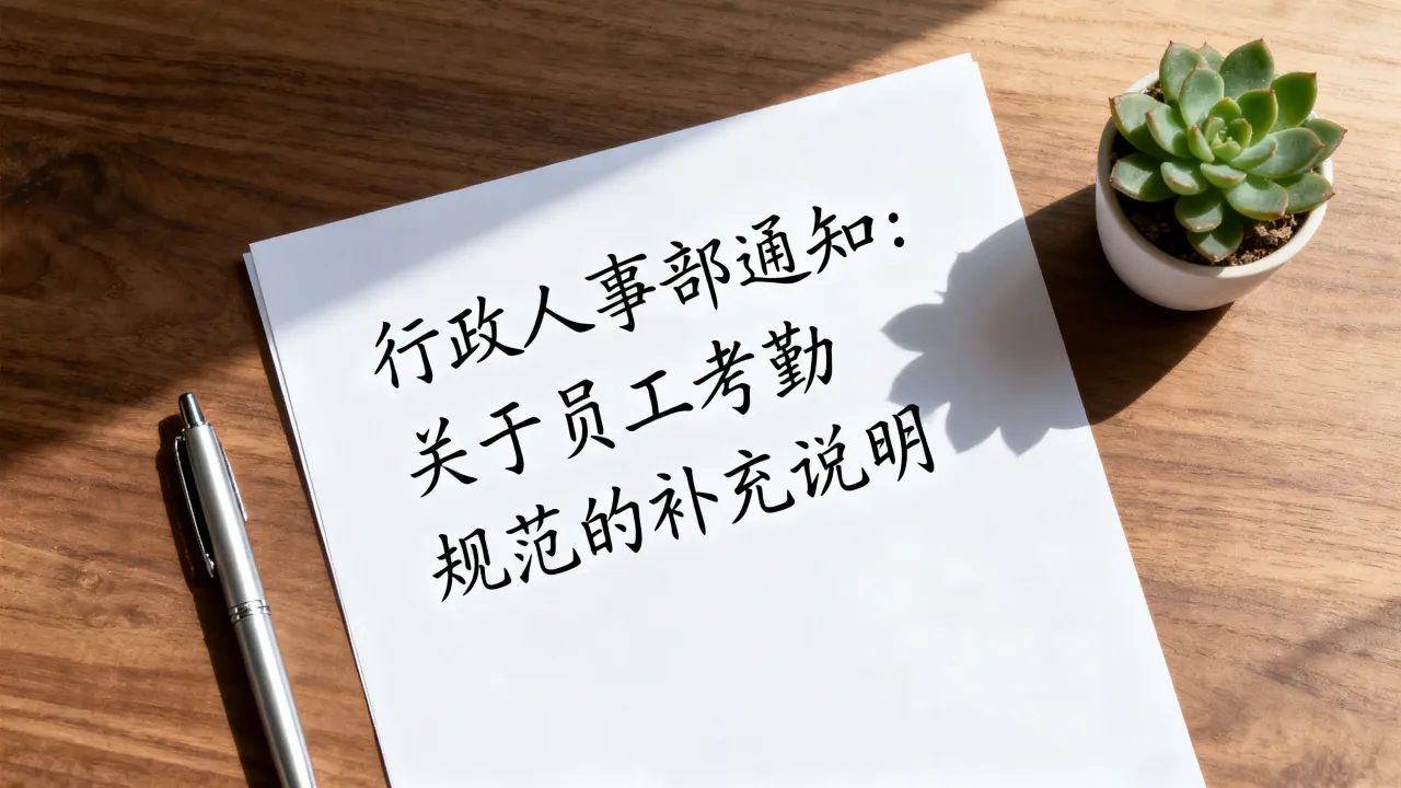 行政人事部通知怎么写？行政人事部通知模板范文-图2