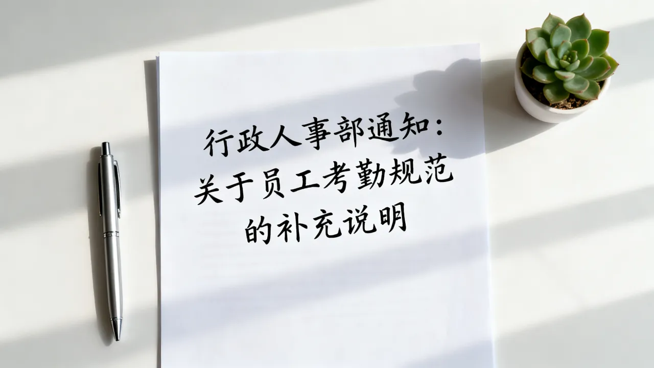 行政人事部通知怎么写？行政人事部通知模板范文-图3