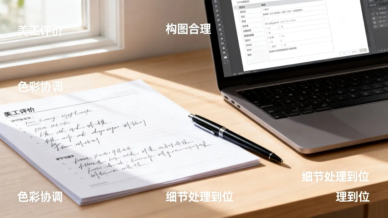 美工评价建议怎么写?美工评价评语怎么写模板范文?