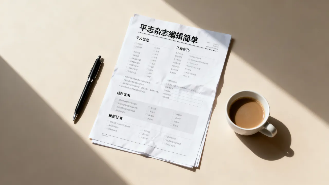 杂志编辑简历怎么写，才能在众多求职者中脱颖而出？