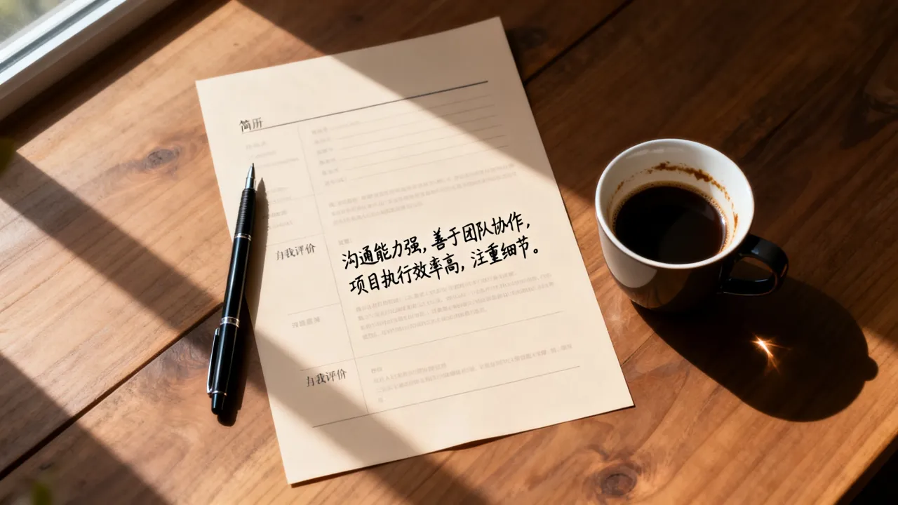 简历个体怎么描述？个人经历自我评价写作技巧，简历自我评价怎么写