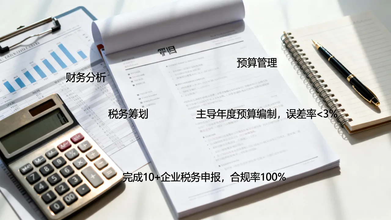 财务技能简历怎么写?有哪些必备技能和项目经验可写?-图1 财务技能简历怎么写?有哪些必备技能和项目经验可写?-图1