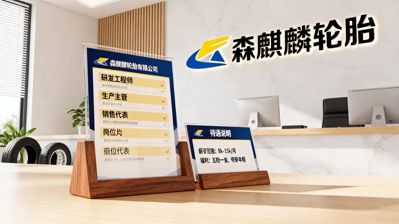森麒麟轮胎有限公司招聘有哪些岗位,工资待遇怎么样?-图1 森麒麟轮胎有限公司招聘有哪些岗位,工资待遇怎么样?-图1