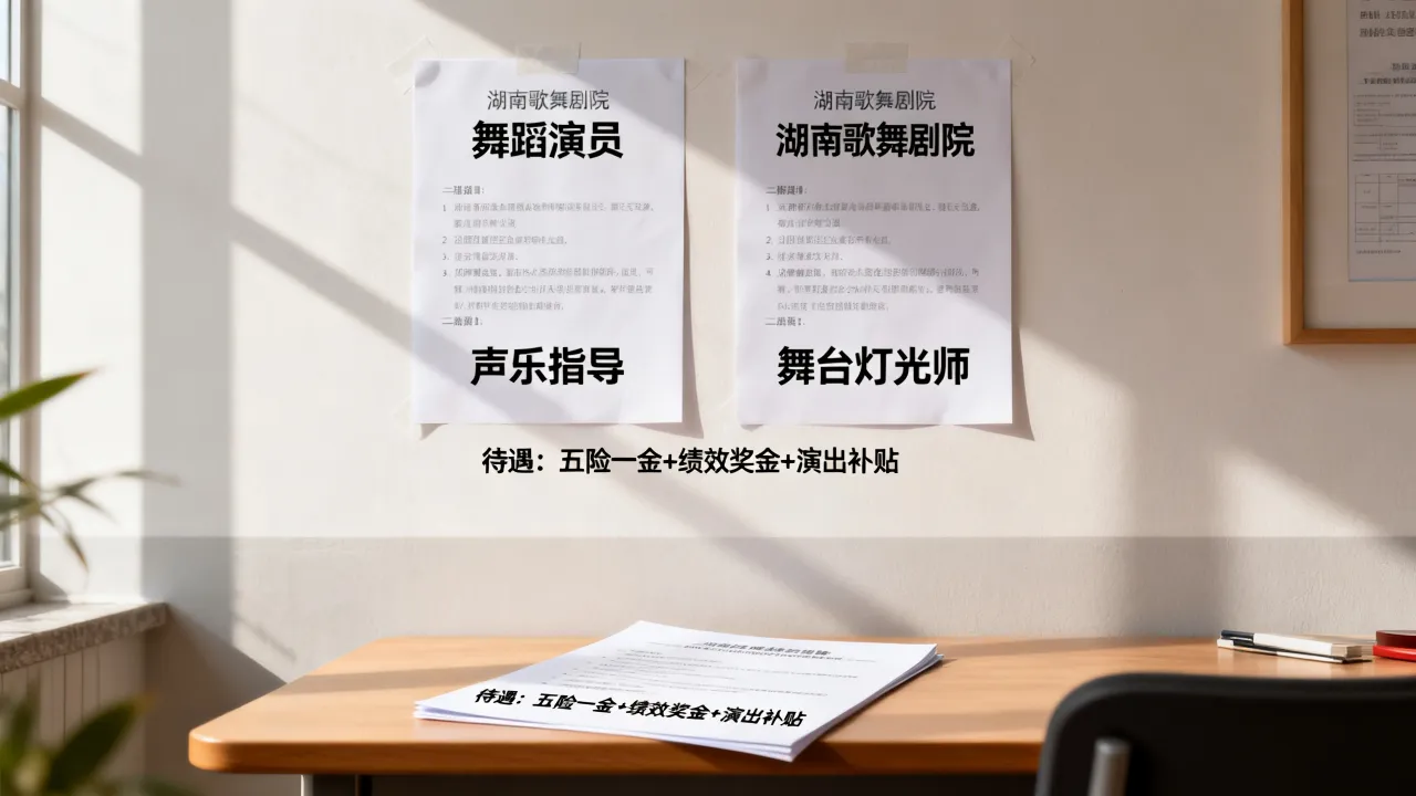 湖南歌舞剧院招聘有哪些岗位?,待遇怎么样-图2 湖南歌舞剧院招聘有哪些岗位?,待遇怎么样-图2