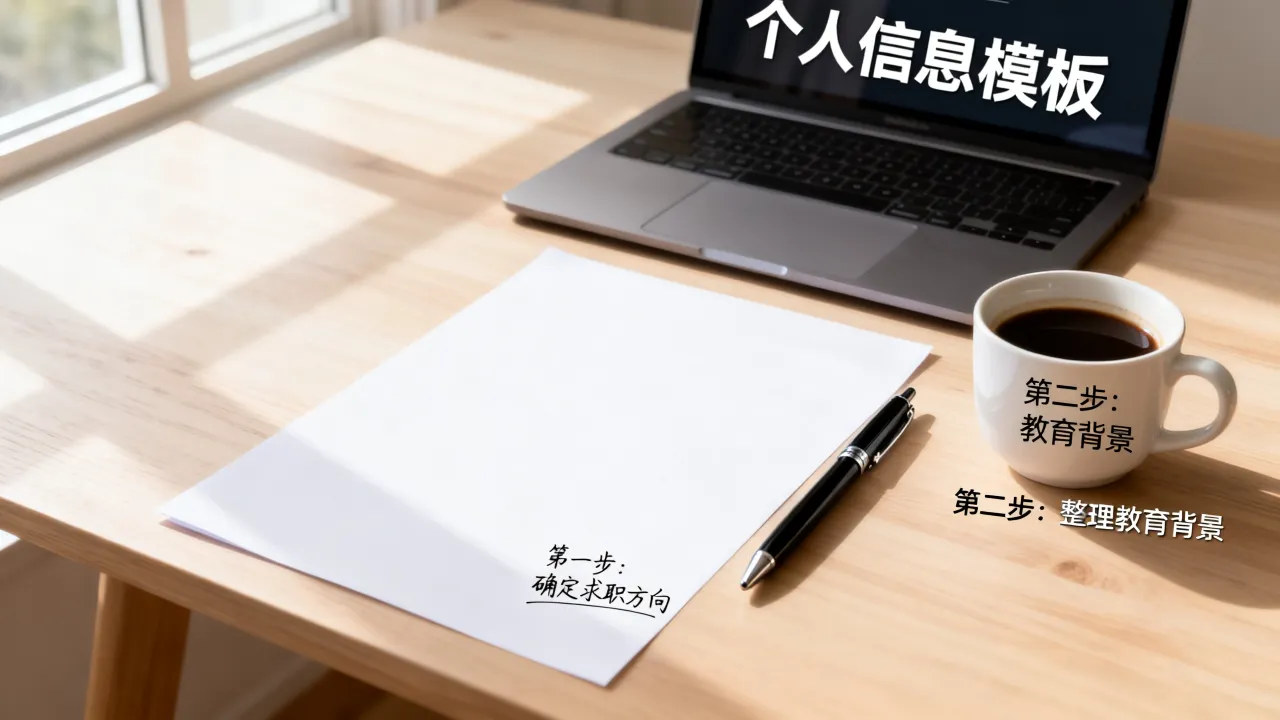 自己怎么做简历?零基础新手求职简历制作步骤详解-图1 自己怎么做简历?零基础新手求职简历制作步骤详解-图1