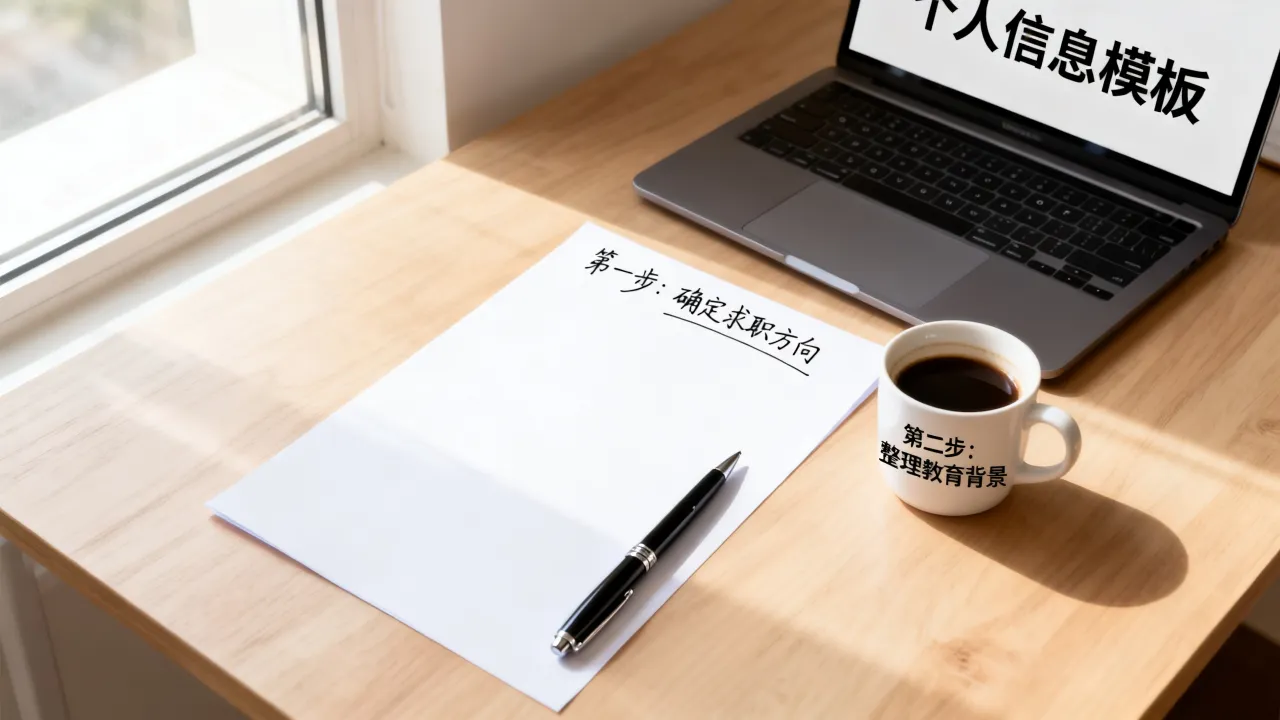 自己怎么做简历?零基础新手求职简历制作步骤详解-图2 自己怎么做简历?零基础新手求职简历制作步骤详解-图2