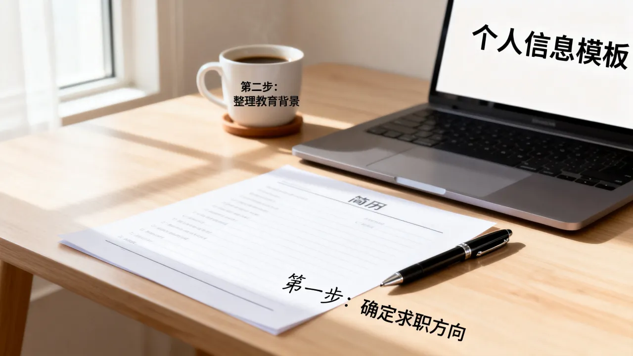 自己怎么做简历?零基础新手求职简历制作步骤详解-图3 自己怎么做简历?零基础新手求职简历制作步骤详解-图3