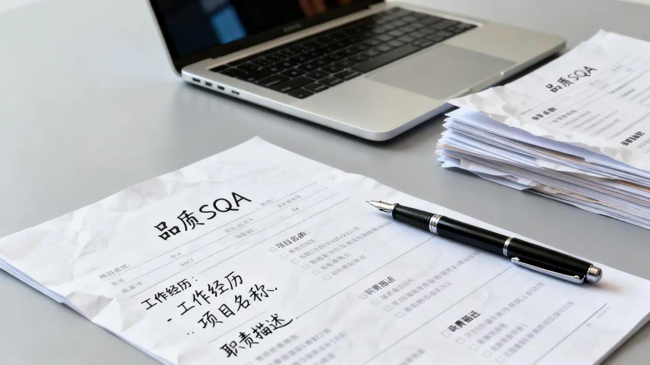 品质sqa简历怎么写?,sqa简历工作经历怎么写-图1 品质sqa简历怎么写?,sqa简历工作经历怎么写-图1