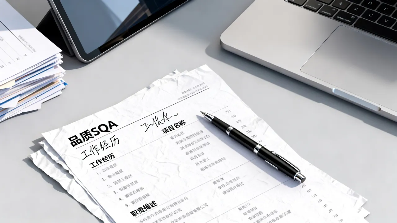 品质sqa简历怎么写?,sqa简历工作经历怎么写-图3 品质sqa简历怎么写?,sqa简历工作经历怎么写-图3