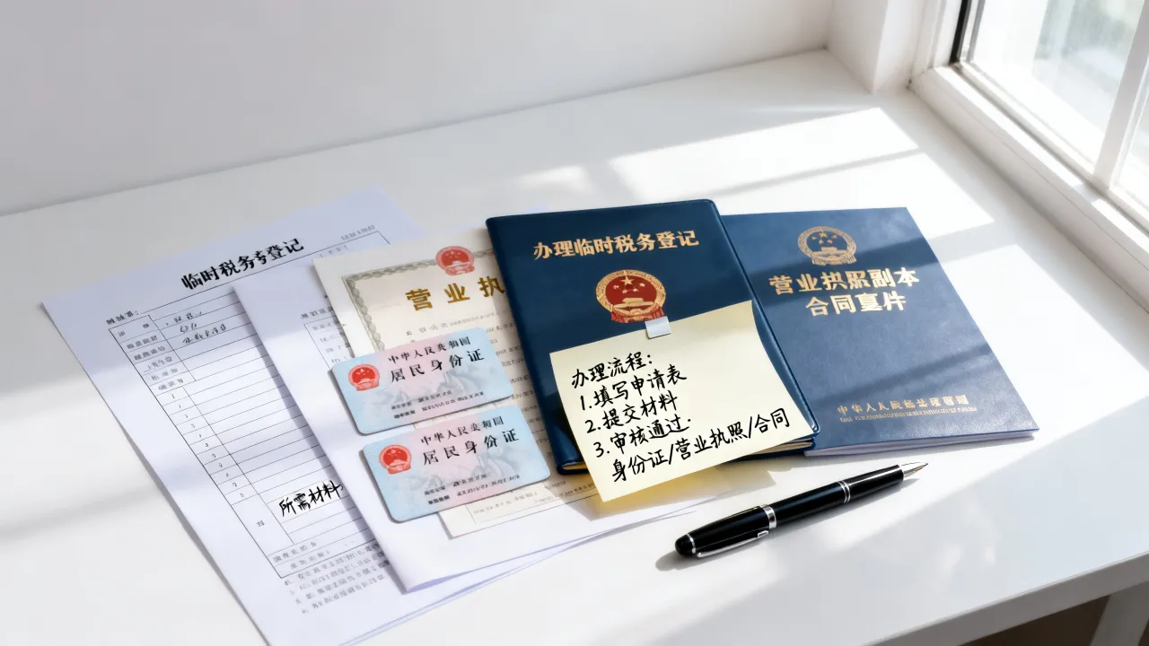 临时税务登记如何办理,临时税务登记办理流程及所需材料有哪些?-图2 临时税务登记如何办理,临时税务登记办理流程及所需材料有哪些?-图2