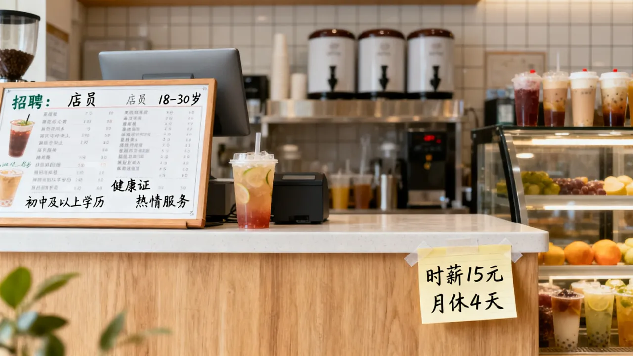福清奶茶店招聘需要什么学历?奶茶店招聘条件有哪些-图2 福清奶茶店招聘需要什么学历?奶茶店招聘条件有哪些-图2