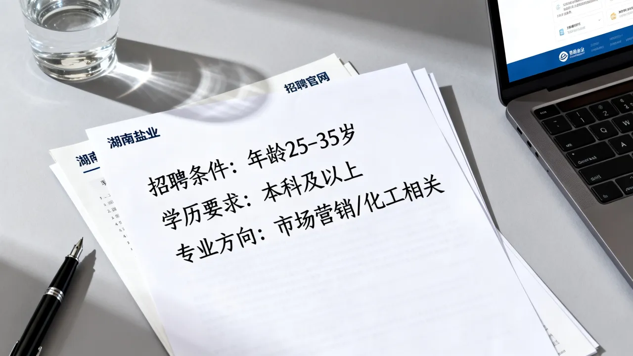 湖南盐业公司招聘条件有哪些?如何应聘成功?-图2 湖南盐业公司招聘条件有哪些?如何应聘成功?-图2
