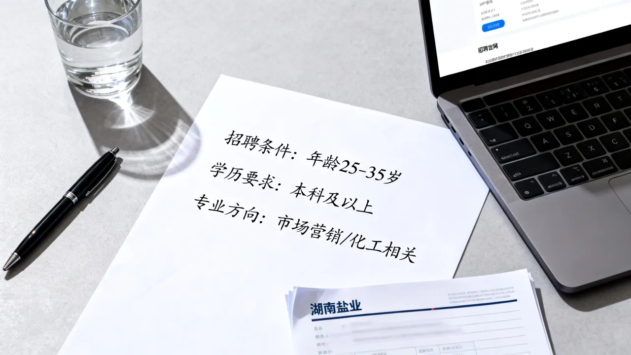 湖南盐业公司招聘条件有哪些?如何应聘成功?-图3 湖南盐业公司招聘条件有哪些?如何应聘成功?-图3