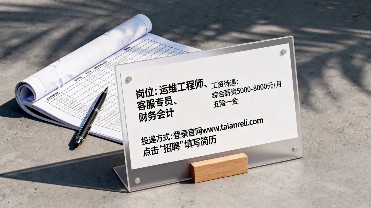 泰安热力公司招聘岗位有哪些？工资待遇如何，怎么投简历